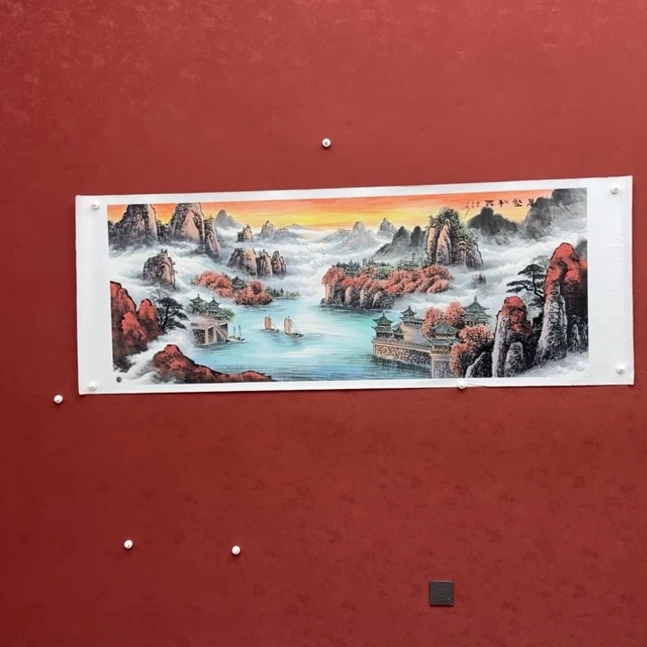 国画书画作品多次参加全国大展