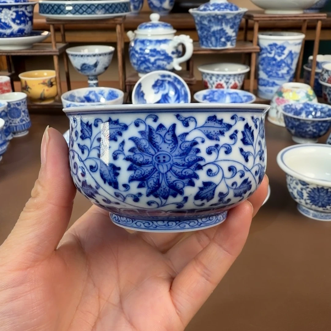 杯景德镇陶瓷手工手绘