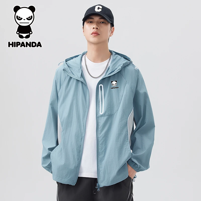 HiPanda你好熊猫男士专业防晒服夏季薄款宽松潮流速干冲锋衣外套