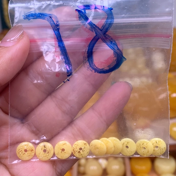 非金属配珠配饰78卡8