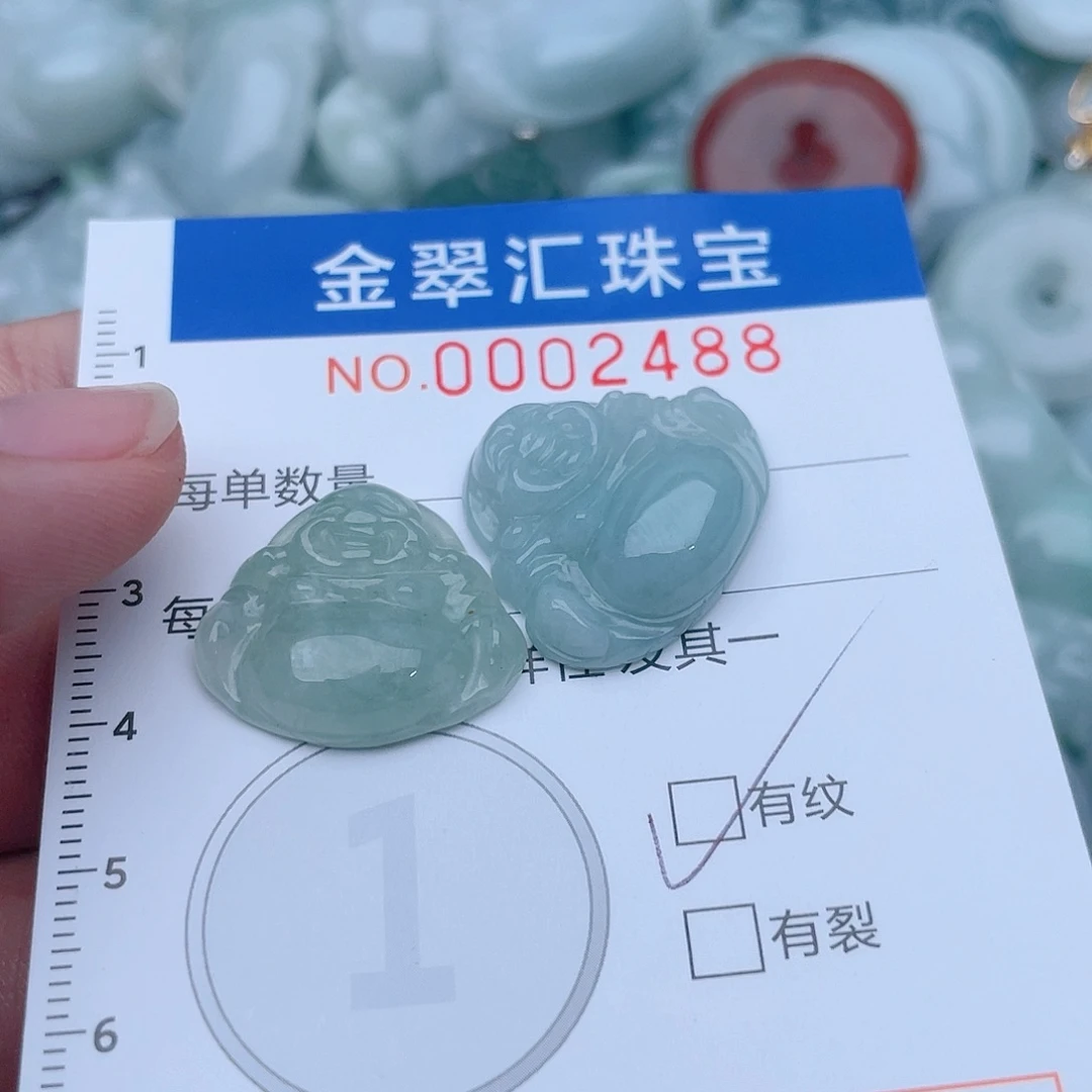 颈饰未镶嵌翡翠2488