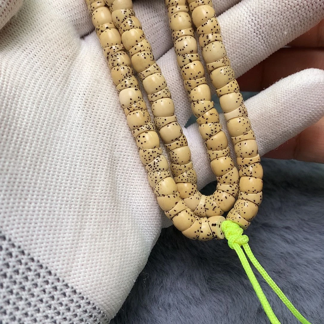 星月菩提吊坠原白卡七大留白厚切大肠