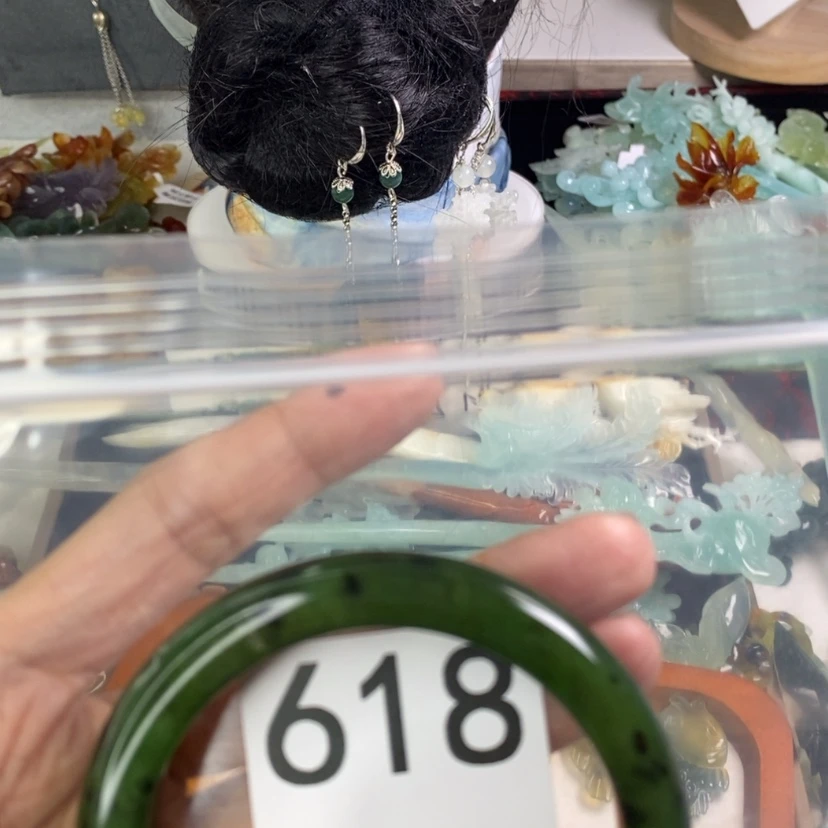 【闪购商品】和田玉手镯未镶嵌Y****浅