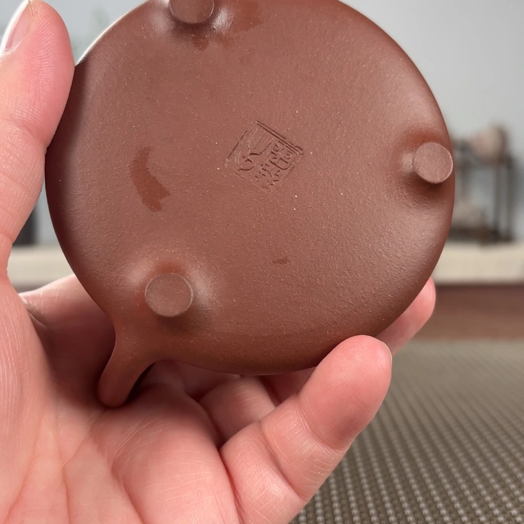 紫砂茶壶微瑕黄龙山原矿紫砂壶