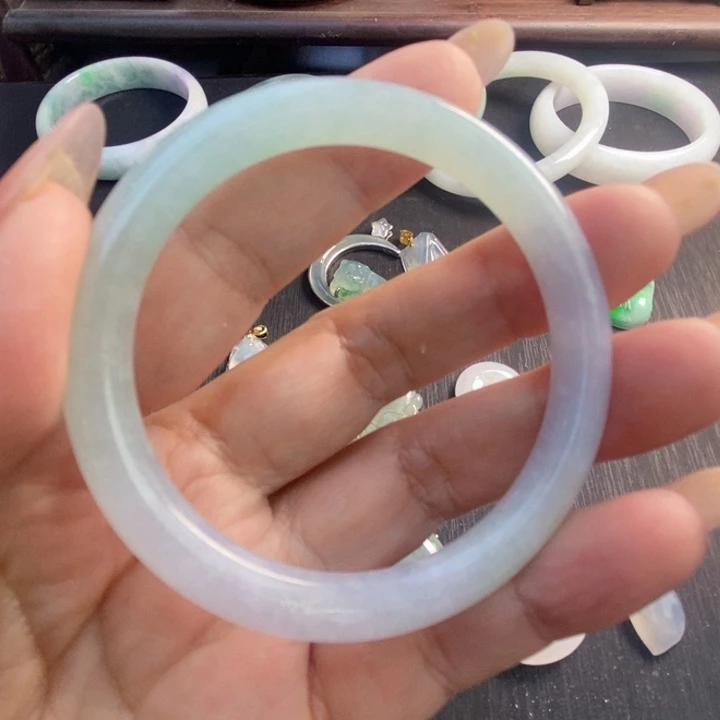 颈饰未镶嵌翡翠天然翡翠