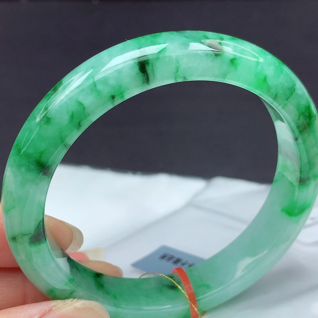 未镶嵌手镯翡翠58圈+066