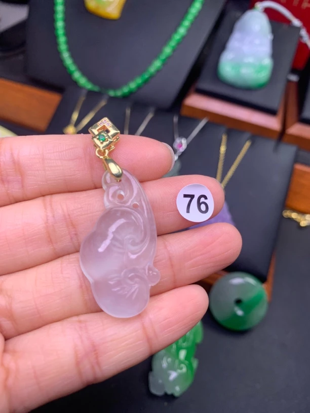 76冰飘花百搭吊坠