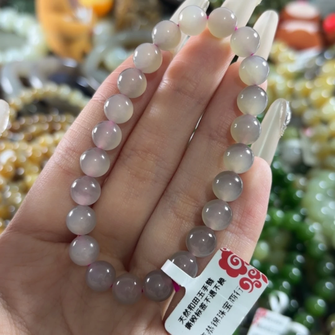 和田玉未镶嵌手链87