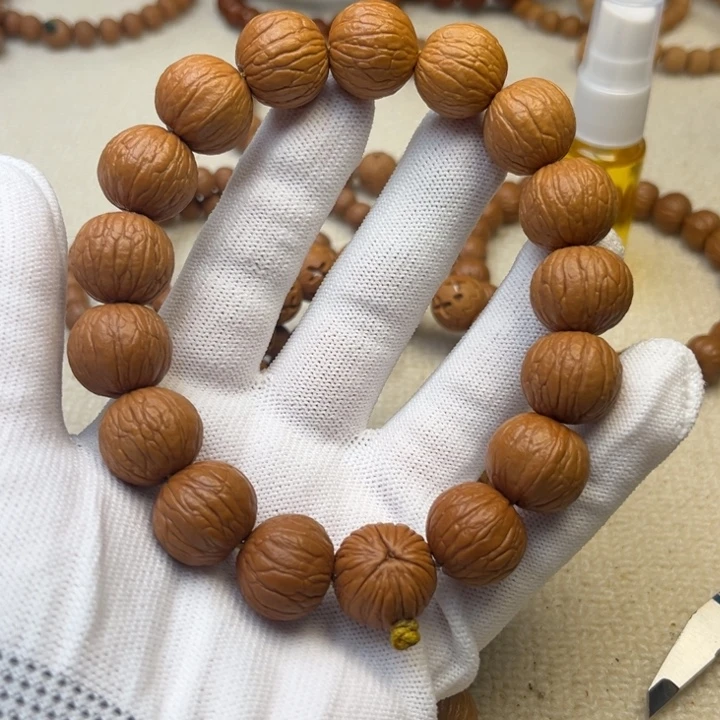 手串猴头核桃聚宝盆同尺18+