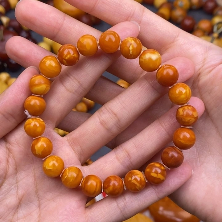 琥珀未镶嵌裸石蜜蜡M