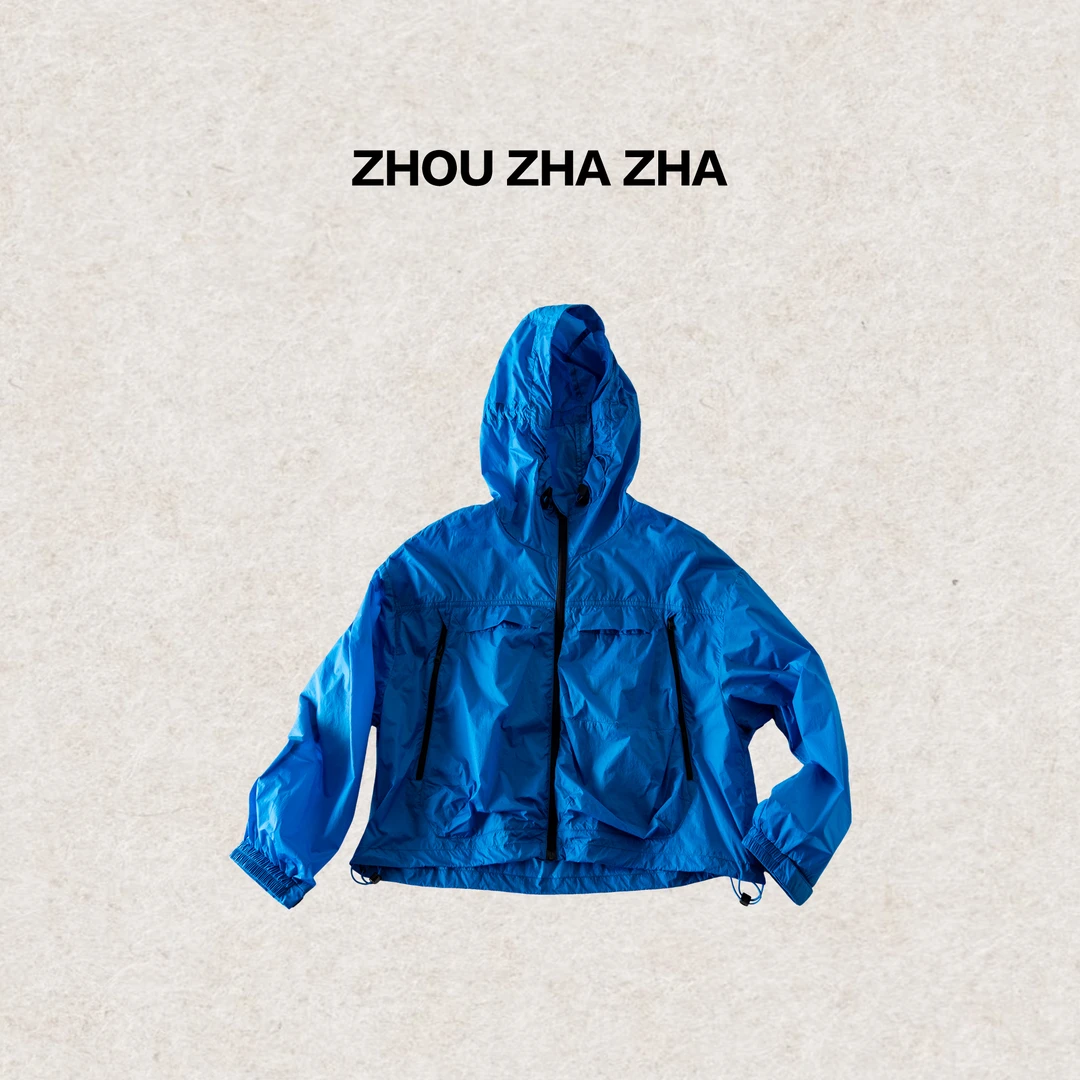 【周炸炸】进口定制面料 春款上新设计感宽松薄款外套#258211