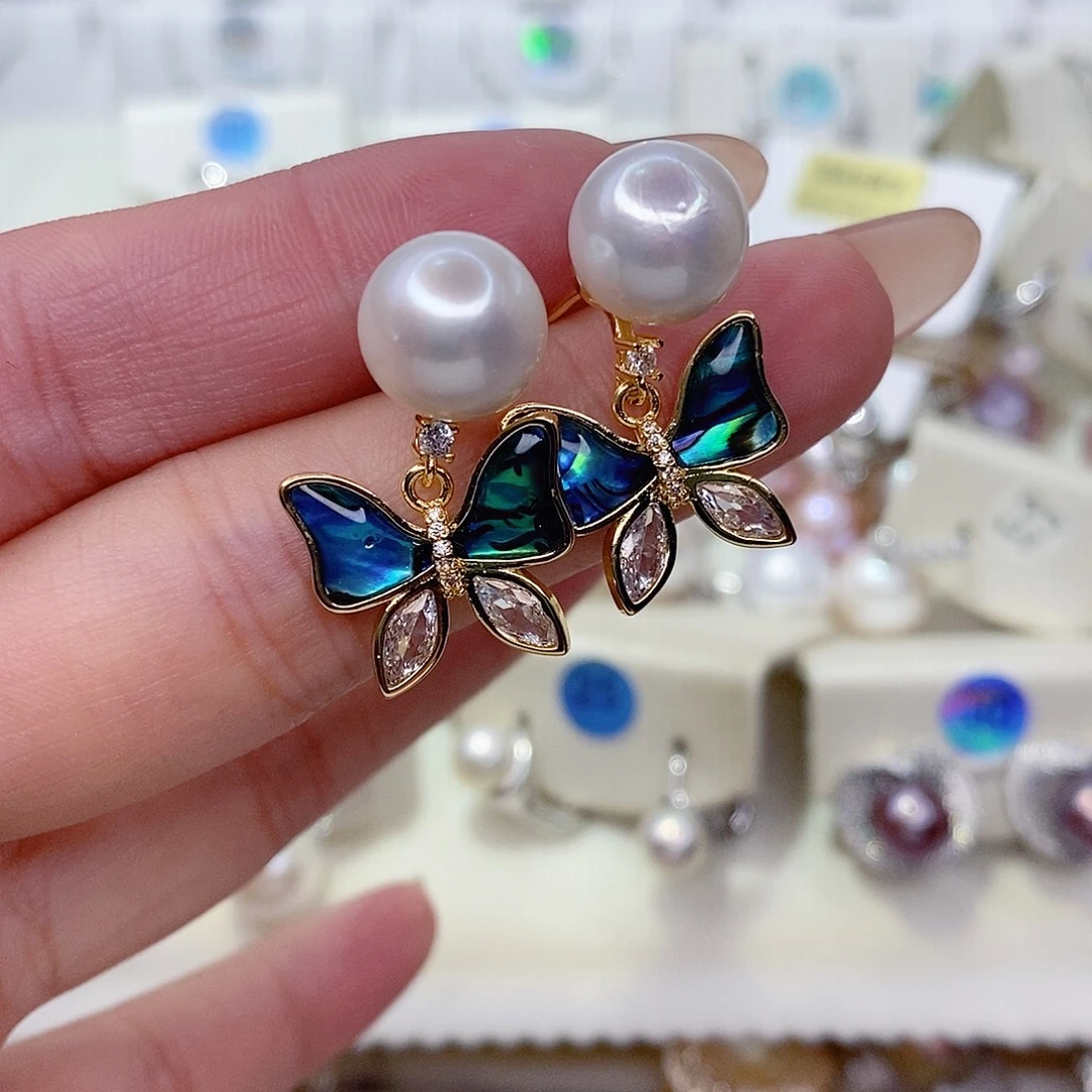 未镶嵌耳饰淡水珍珠