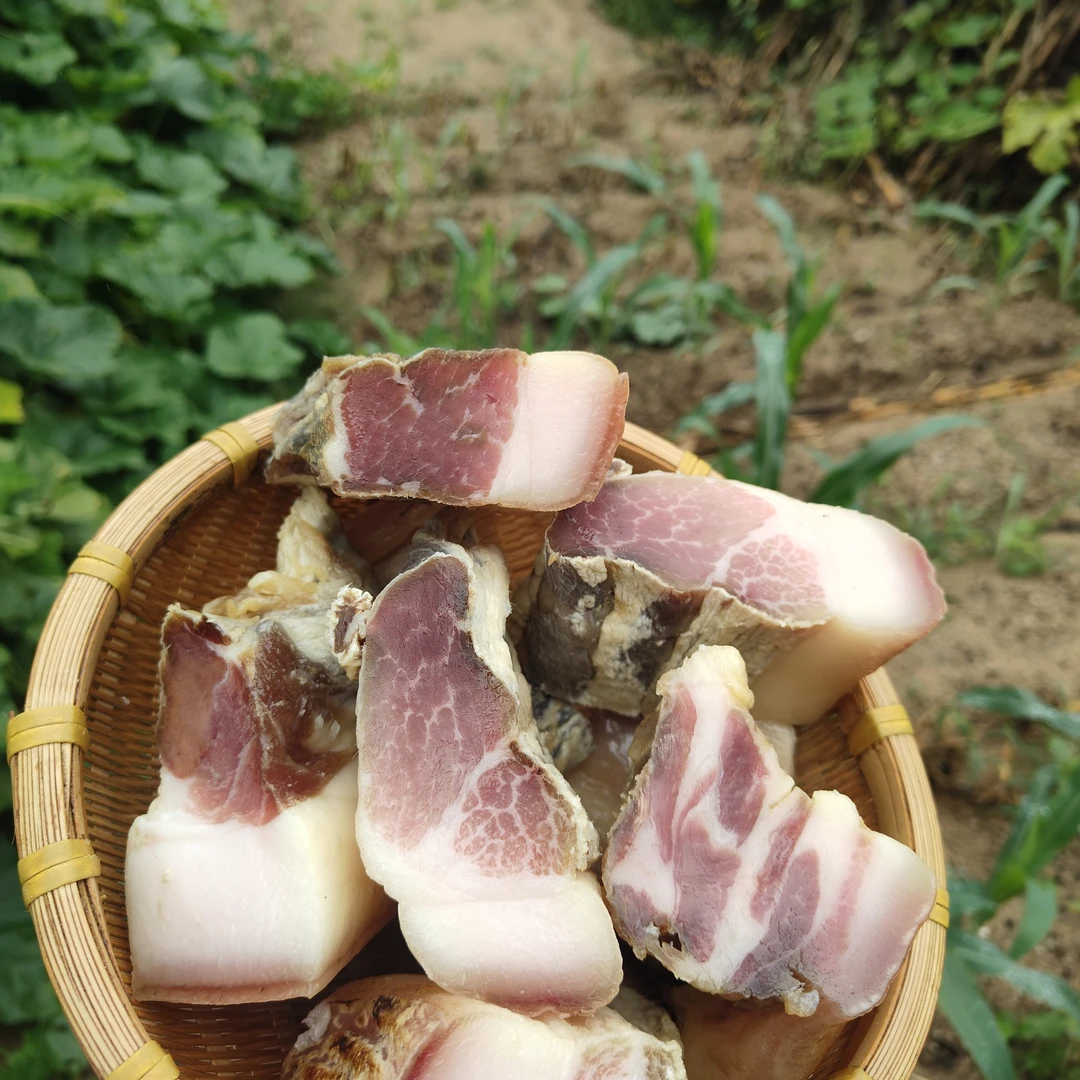 黑猪肉火腿土猪肉切小块无骨前后腿肉