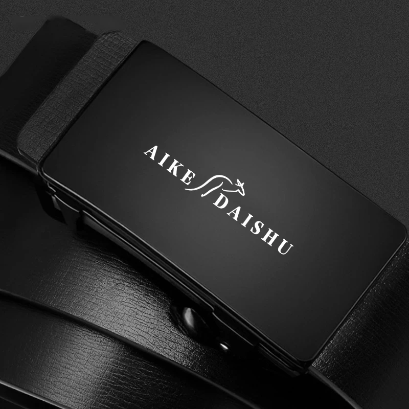 埃克袋鼠自动扣腰带正品皮带男休闲商务潮新款男士百搭优质裤带