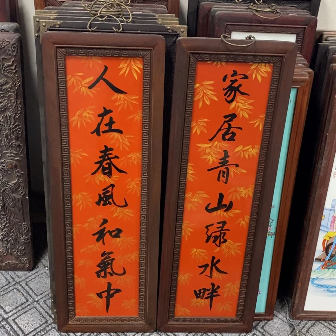 瓷片90*30*2 景德镇瓷板画柴窑烧制