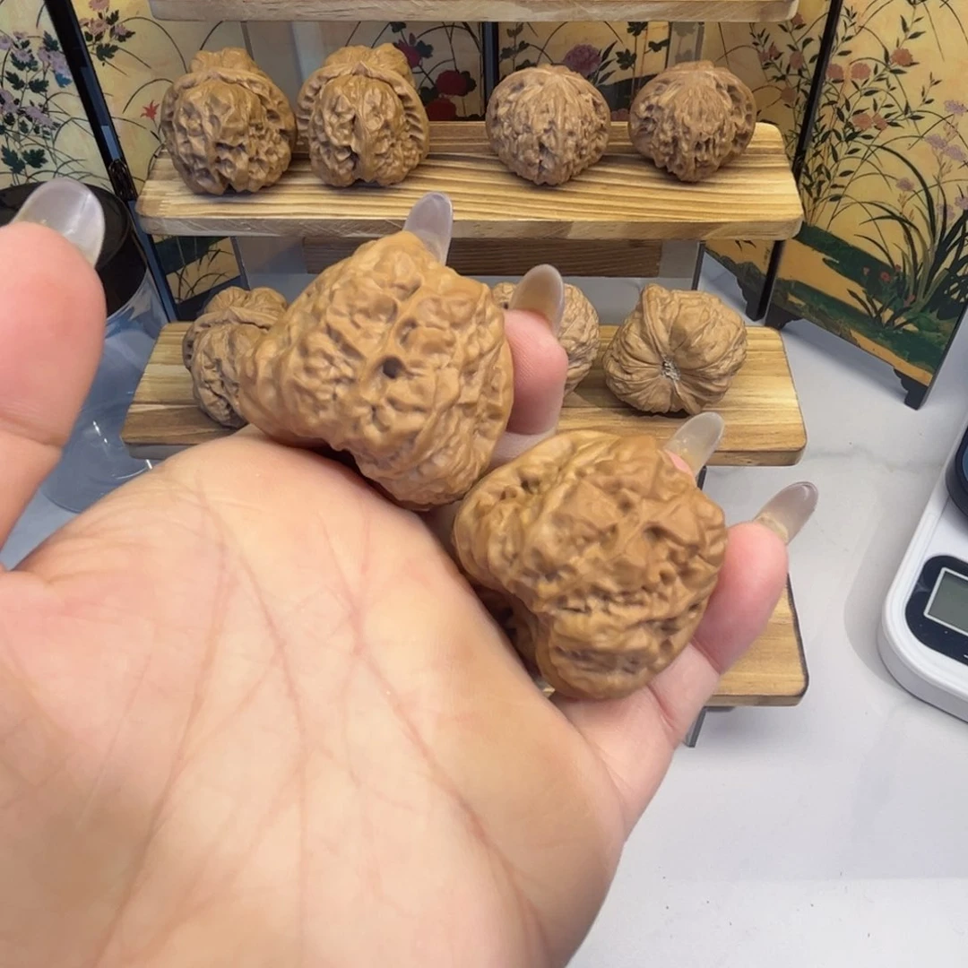 把件文玩核桃蛤蟆头