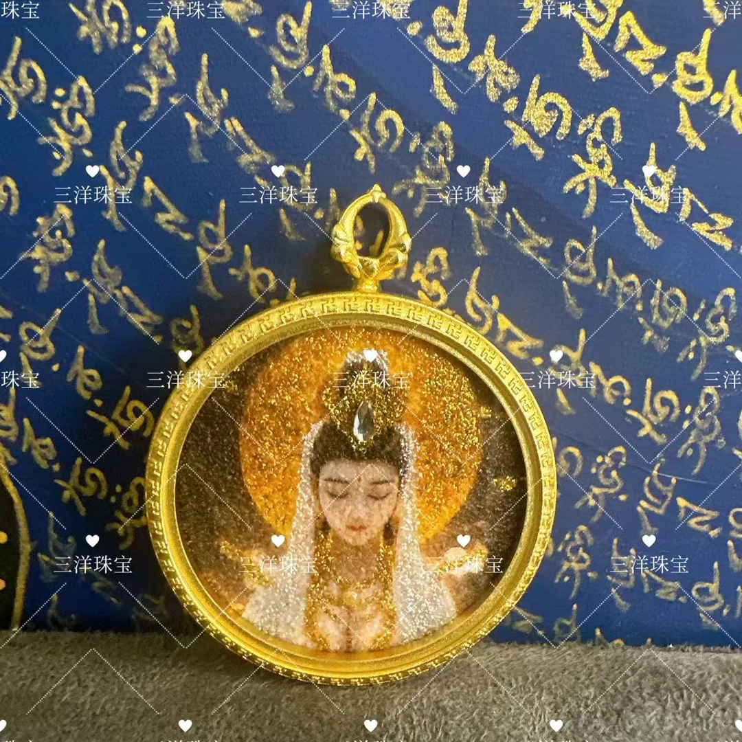 三洋 SYTK-067 水月观音圆模唐卡