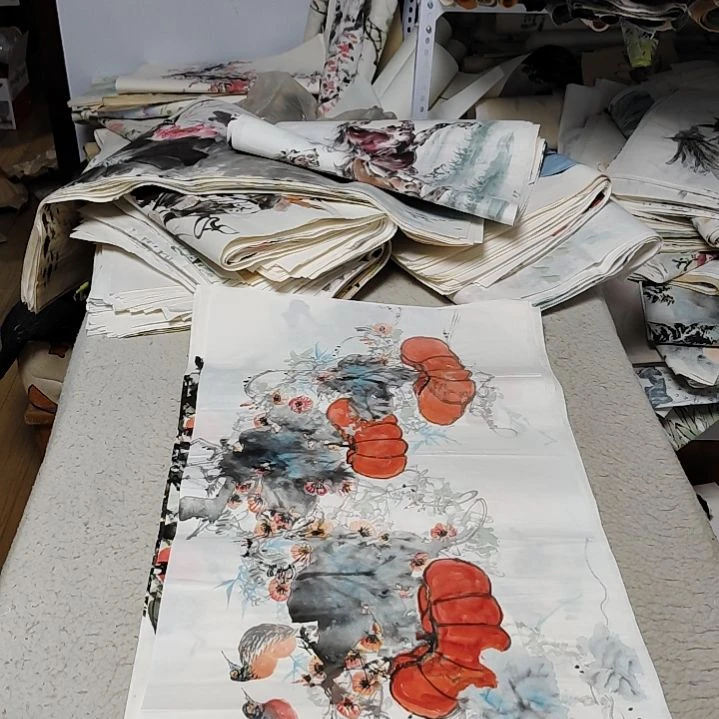 萍***萍国画落款卡章后台备注