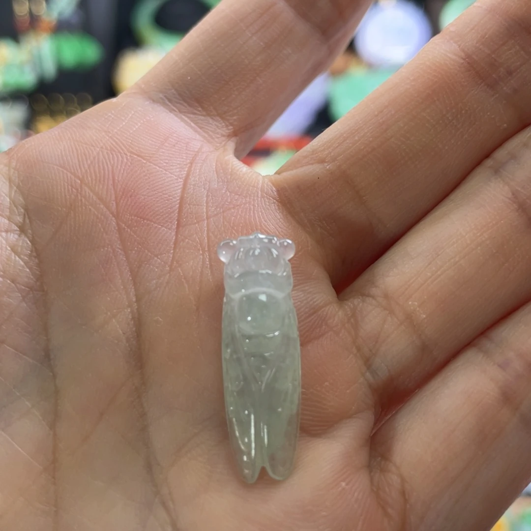 翡翠未镶嵌颈饰代编织