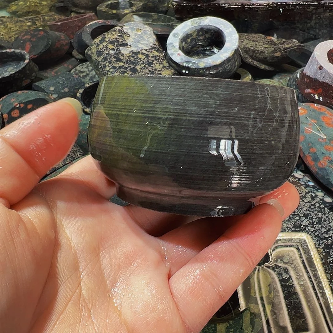 梅花玉鱼缸石茶周边不退不换