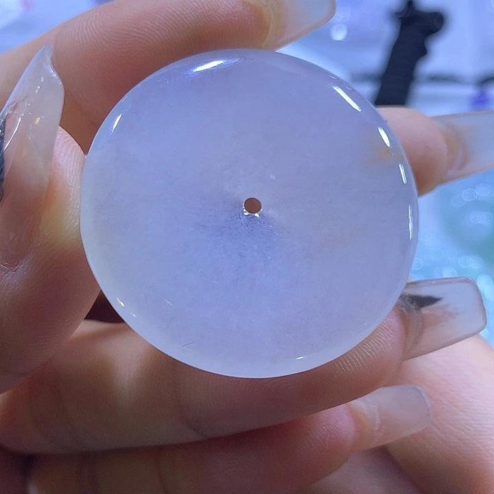 颈饰未镶嵌翡翠天然翡翠A货吊坠
