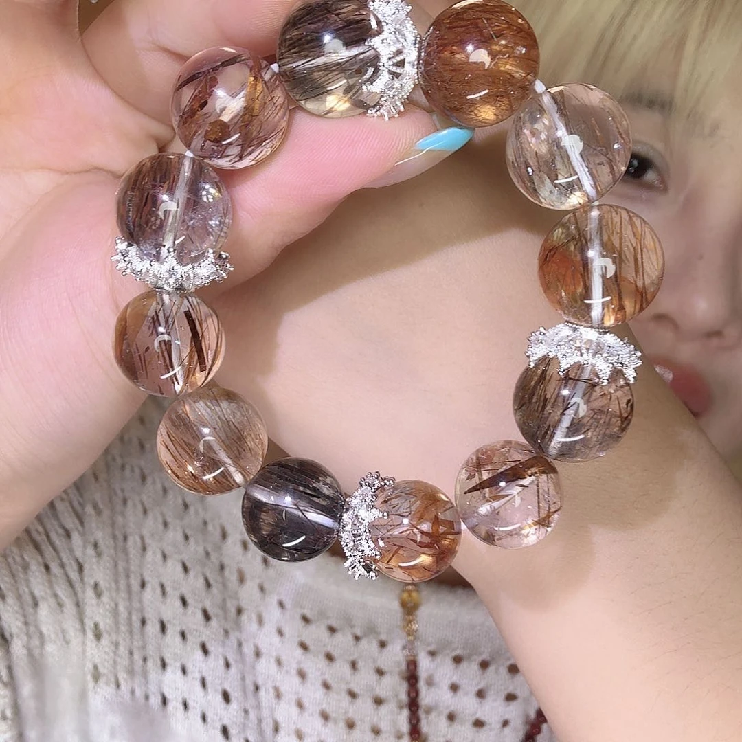 水晶手链合金水晶3