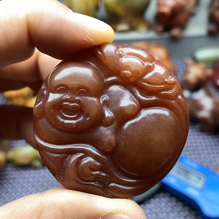未镶嵌蛇纹石玉颈饰