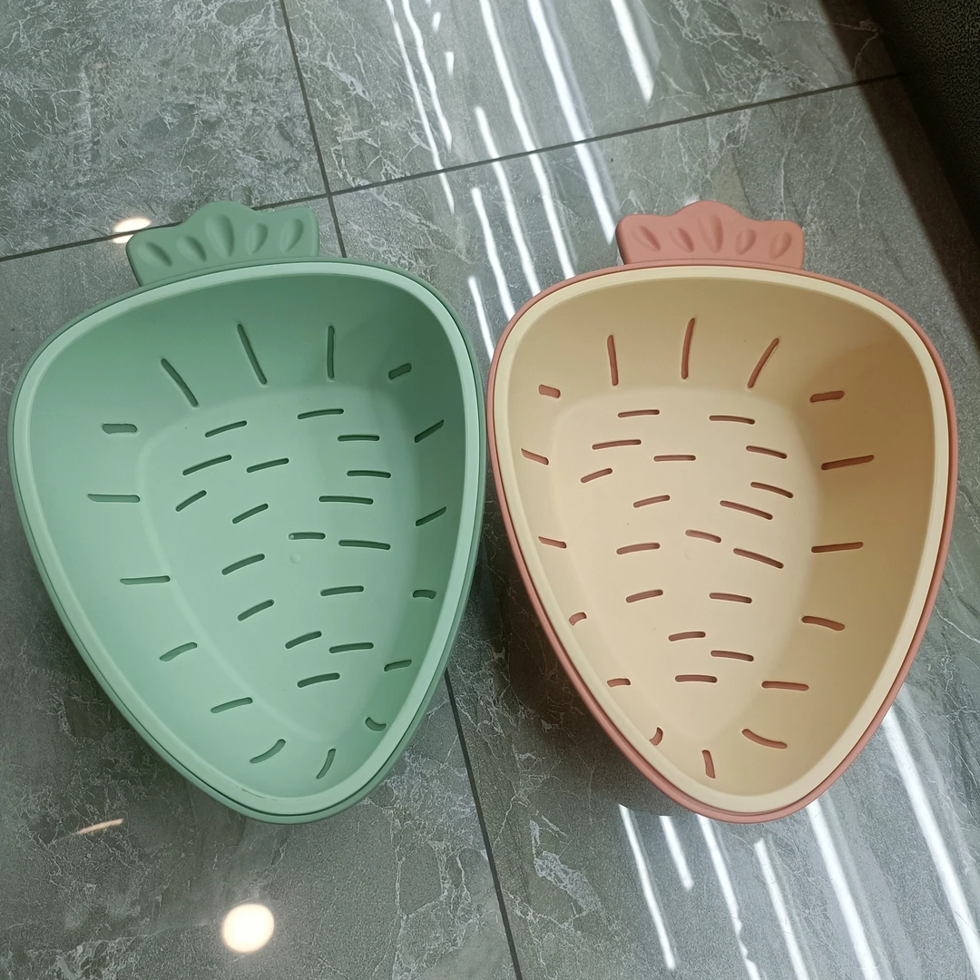双层胡萝卜沥水篮