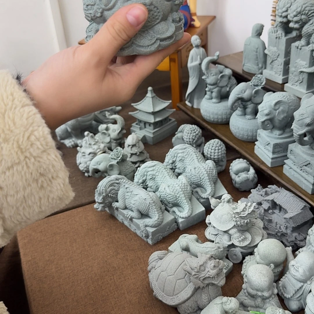 石材青砂石脚踩金钱金蟾