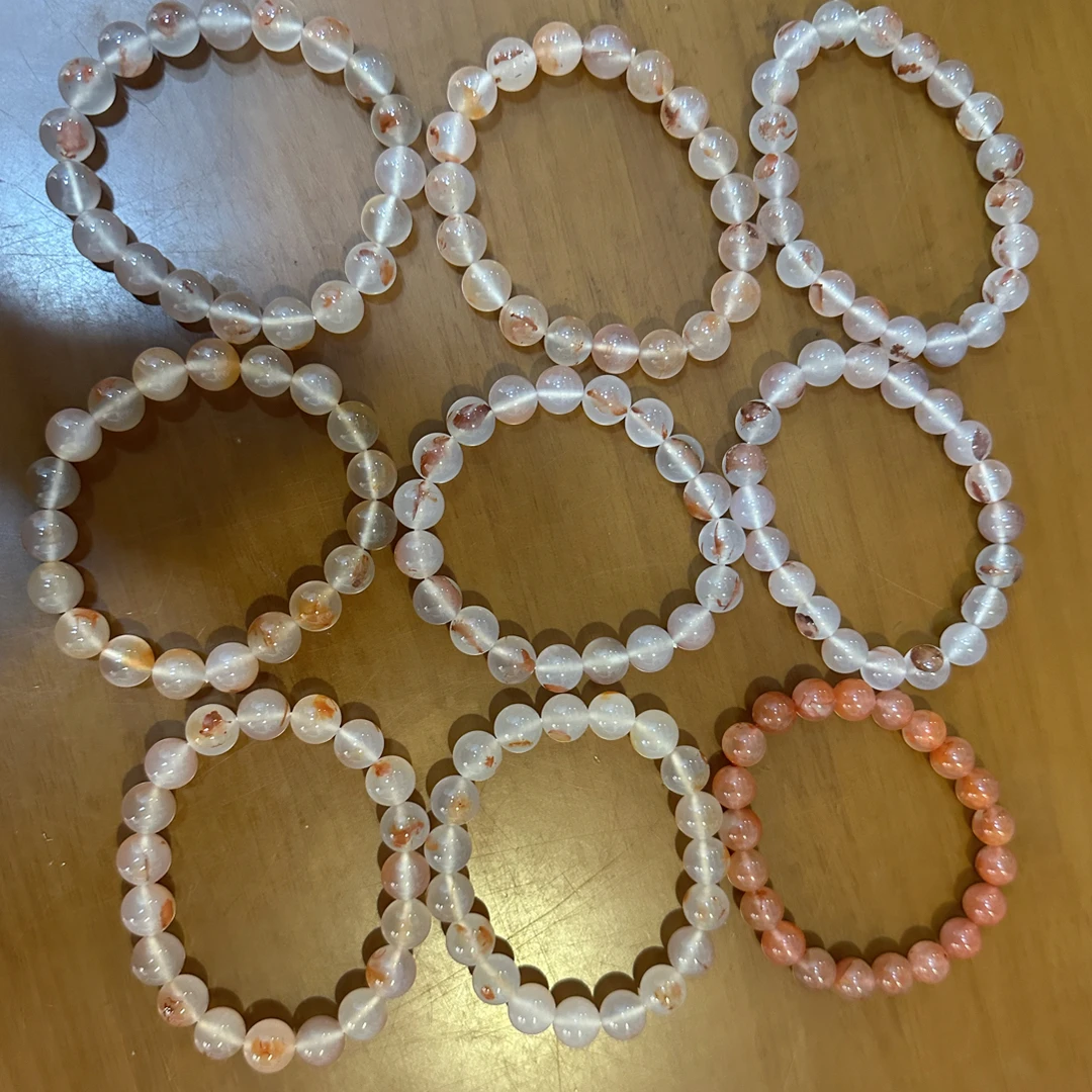 a313 南红飘花手串多样性发货一个
