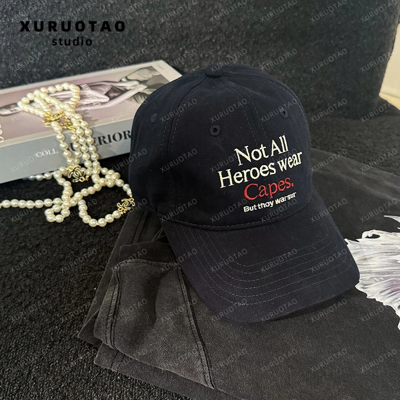 XURUOTAO 【棒球帽】英文刺绣桃子同款百搭休闲时尚棒球帽 T5116