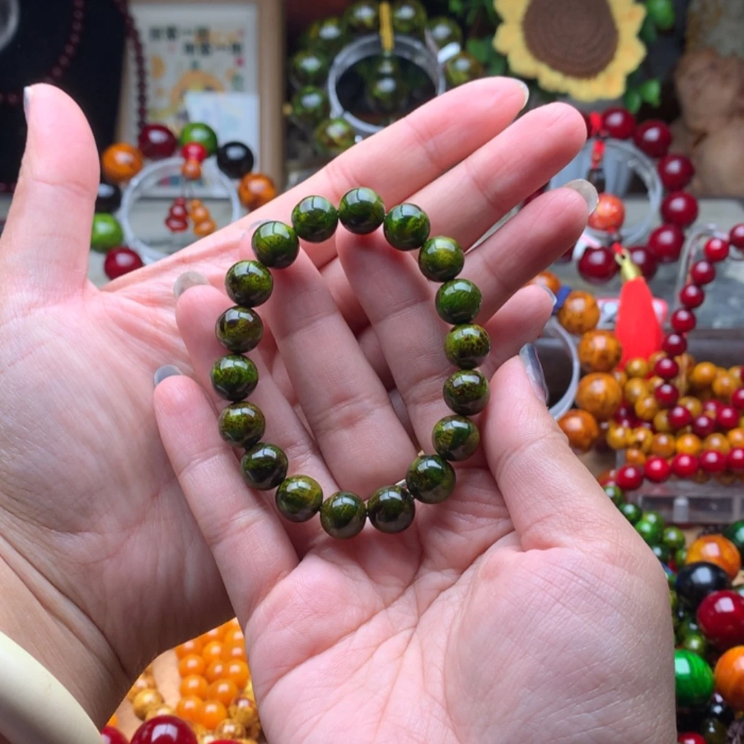 【闪购商品】松木（琥珀木）手串/手链1.0水墨丹青