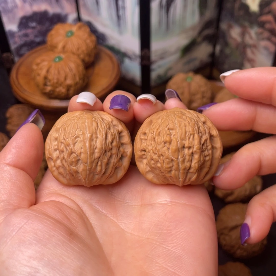 文玩核桃把件36.5全品铁锤