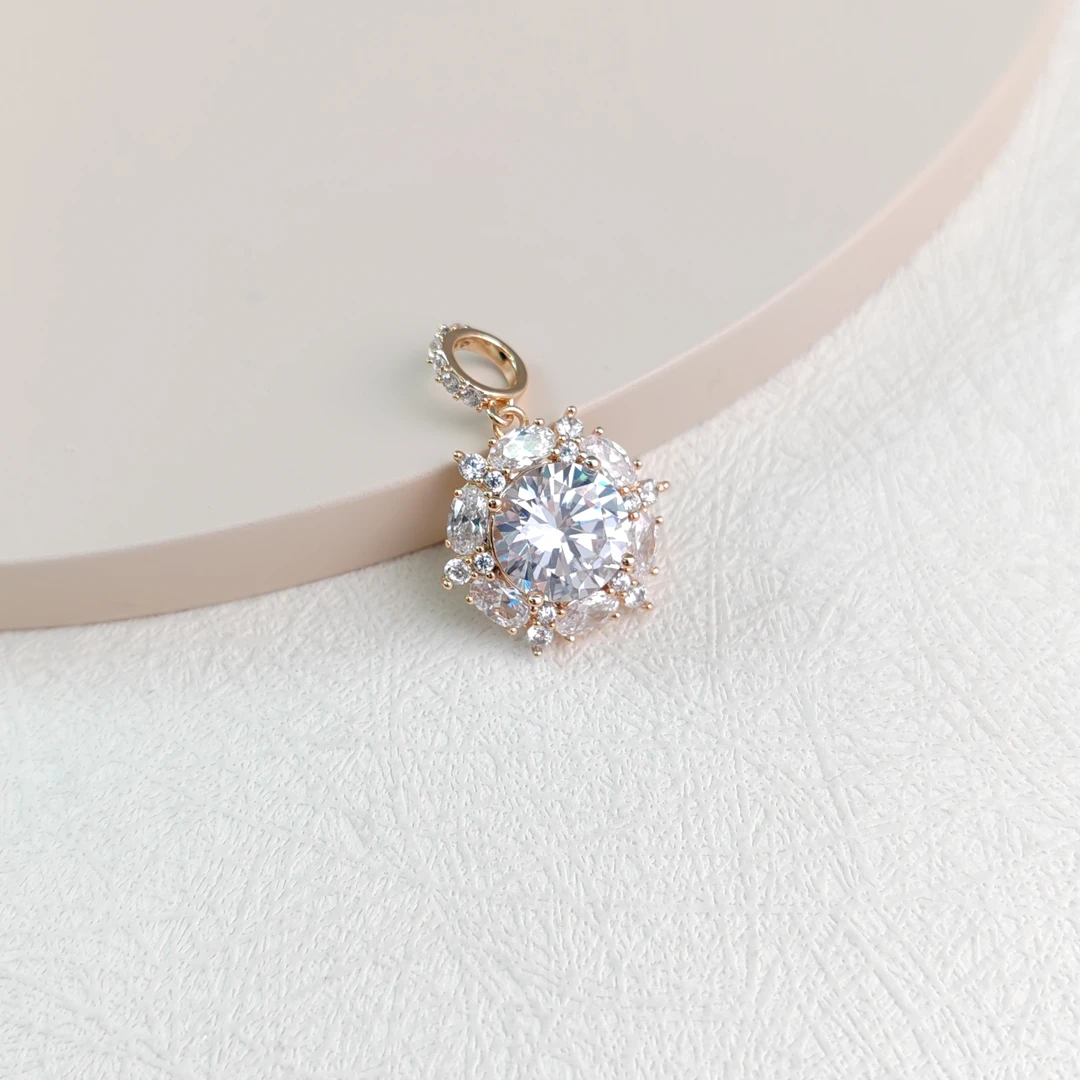 XUPING/旭平首饰 合金合成锆石吊坠 【参与满赠】 GDQ X000669743