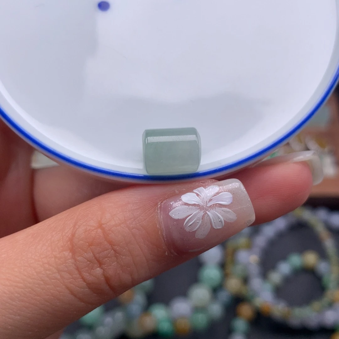 翡翠散珠天然翡翠D786