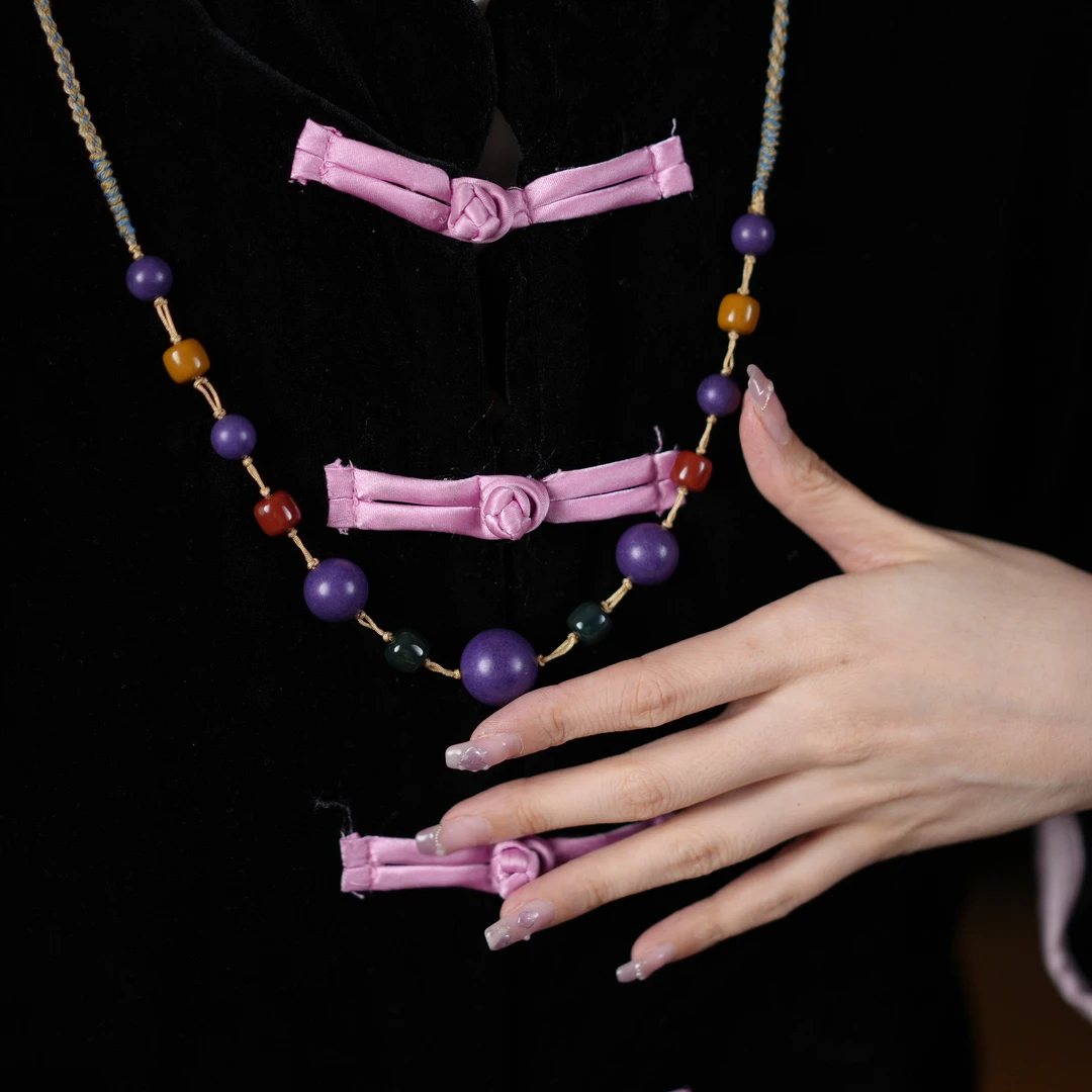 【合香珠七宝】    合香珠  小把件  古法合香珠