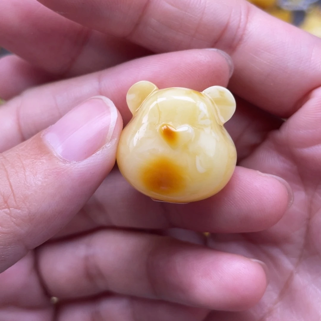 裸石琥珀未镶嵌蜜蜡