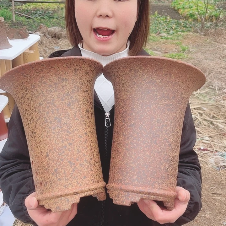 紫砂花盆宜兴紫砂花盆