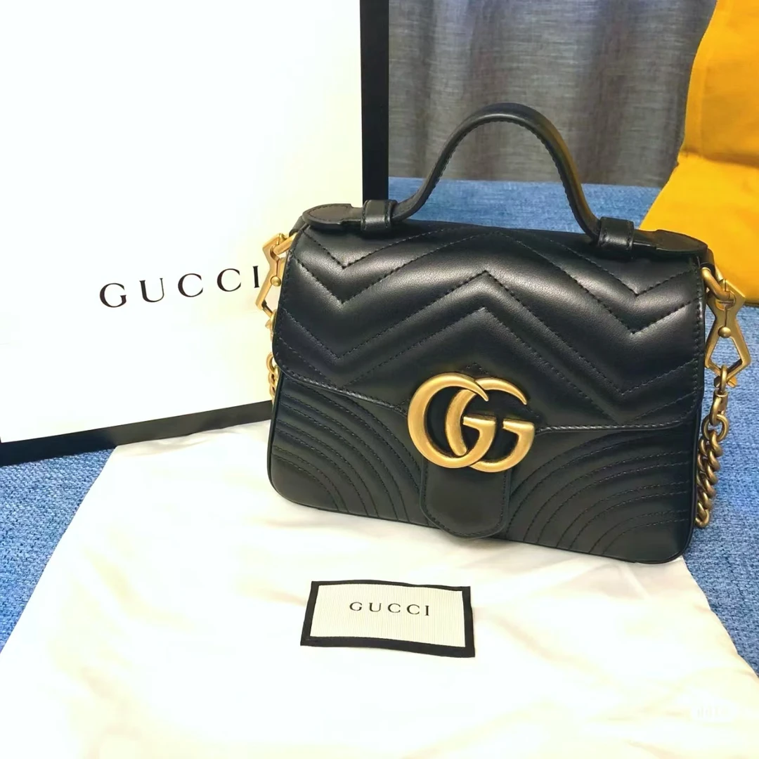 95新 GUCCI/古驰 胖虎佳佳/箱包/斜挎包/312412170124