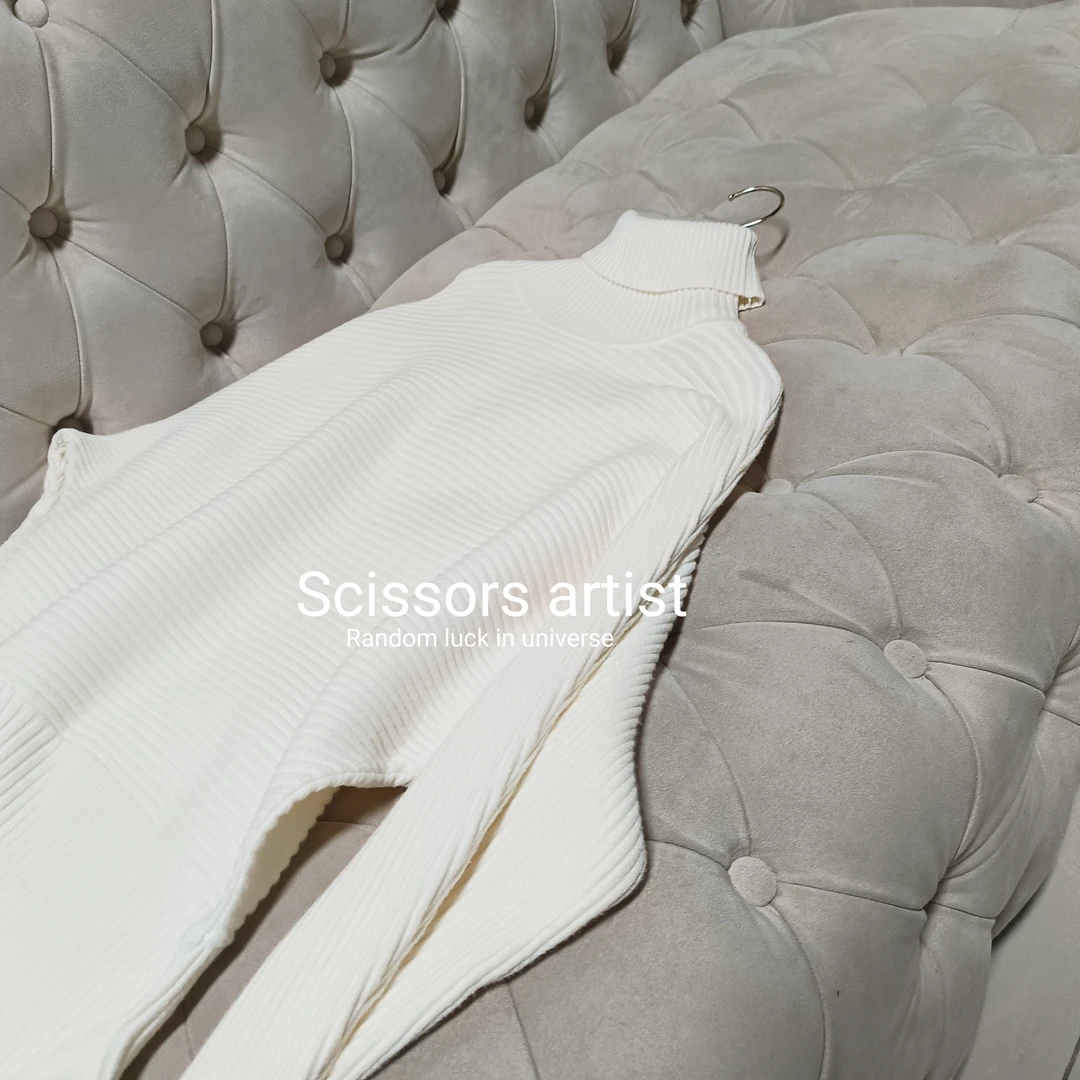 【Scissors artist】高端设计师走秀女装毛衣4976