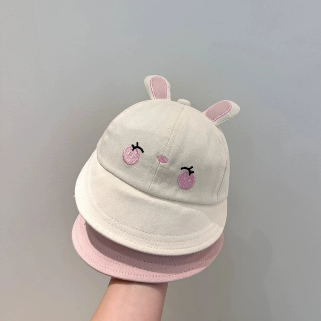 宝宝帽子春秋可爱渔夫帽婴幼儿夏季薄款遮阳防晒帽男女童大檐盆帽