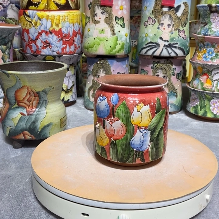 景德镇艺术手绘作品