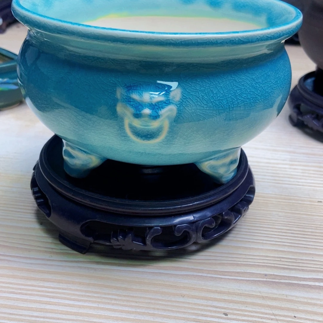 瓷片陶瓷花盆陶瓷艺术