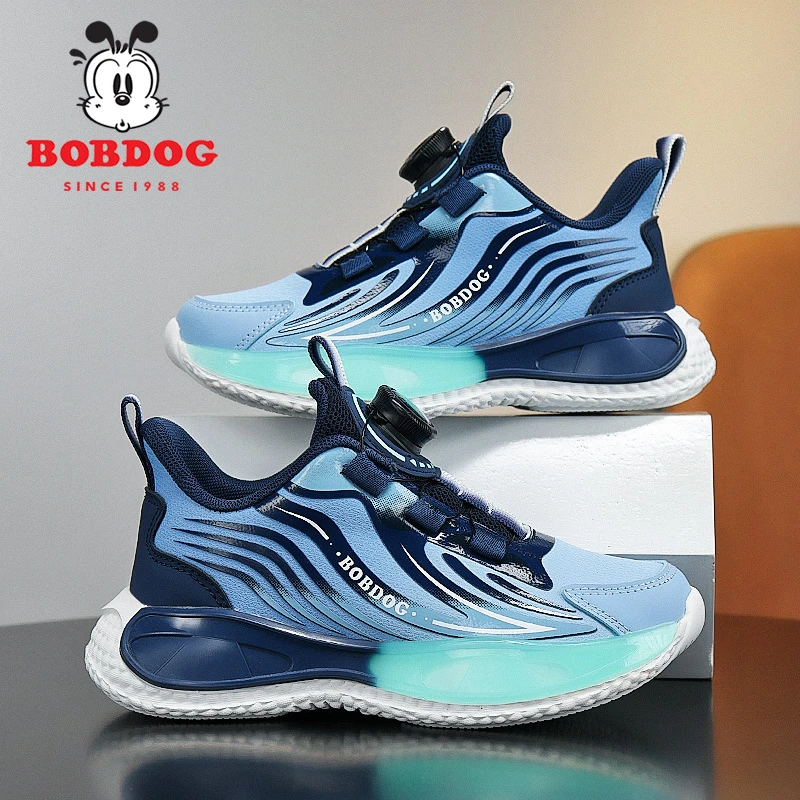 巴布豆2025新款儿童女童鞋子春季皮面运动鞋女孩时尚休闲百搭板鞋