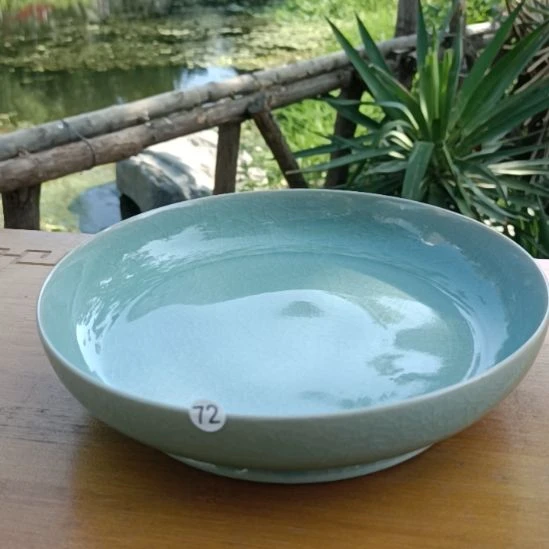 【闪购商品】陶瓷清凉寺汝瓷手工盘