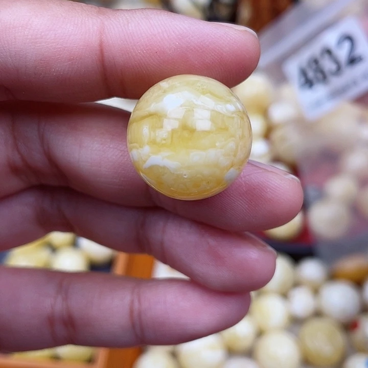 蜜蜡未镶嵌珠宝奇石粉19.8虎皮