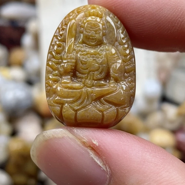 颈饰未镶嵌硅化珊瑚（珊瑚玉）有瑕 小