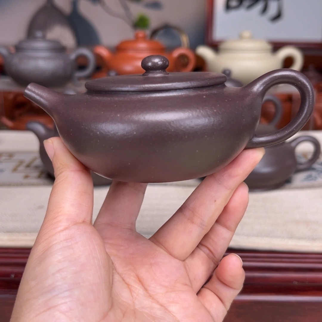 茶壶紫砂底槽清的160