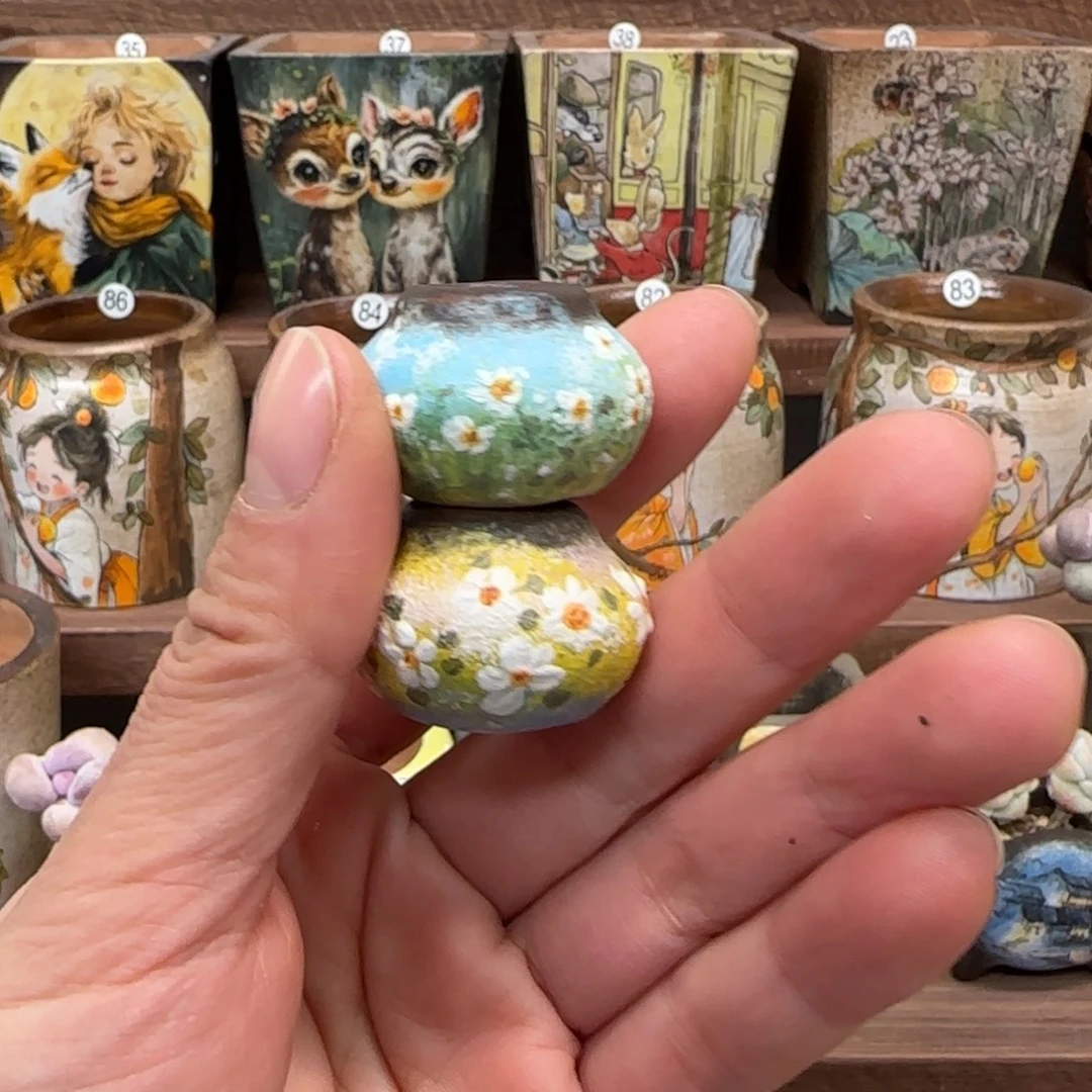 红陶一**鱼内口1.4厘米左右2个