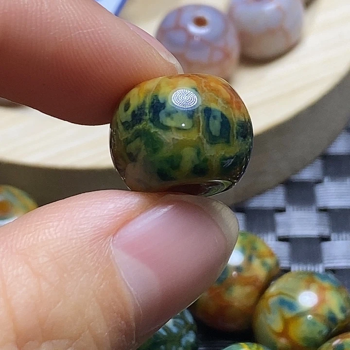 蓝***海玛瑙/玉髓未镶嵌颈饰